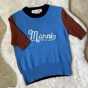Marni short sleeved sweater